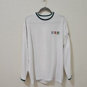 Supreme Multicolor Longsleve Shirt Size L For Men And Authentic